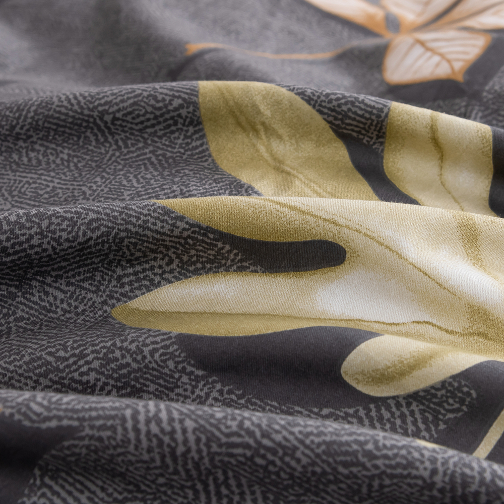 Комплект постельного белья Делюкс Сатин 100% хлопок на резинке LR451