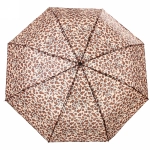 Зонт женский механический «Ultramarine - Леопард», 8 спиц, d-97, длина в слож. виде 23