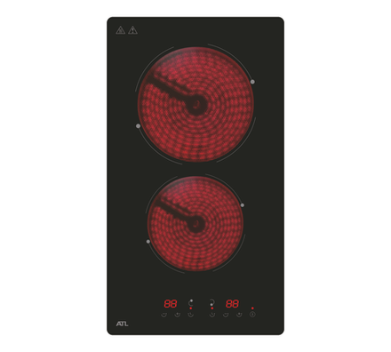 Варочная панель электрическая ATL 2 KRC 320 C BK