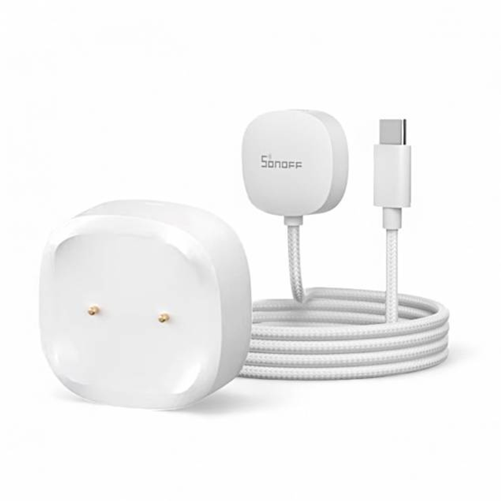 Zigbee Датчик протечки воды Sonoff SNZB-05P + Кабель обнаружения протечки Sonoff WLDC200