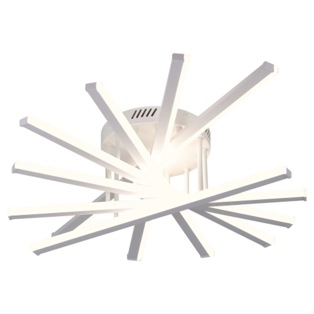 Светильник потолочный светодиодный Rivoli   6184-201 LED 120Вт 3000-6000К белый с пультом