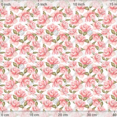 Нежные розовые цветы  by Gribanessa Art 455 DPI