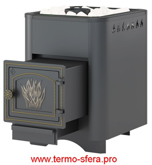 Печь ВЕЗУВИЙ Русичъ Антрацит 12 (ДТ-3)