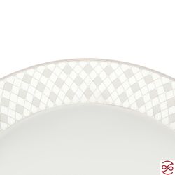 Блюдо круглое Repast Серебряная сетка 32 см