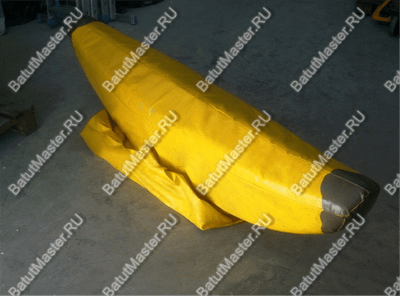 Надувной аттракцион Родео, бана+батут, "Банан", круглый, 5*5*2 м