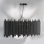 816207 Люстра SAVONA 20х40W G9 ЧЕРНЫЙ