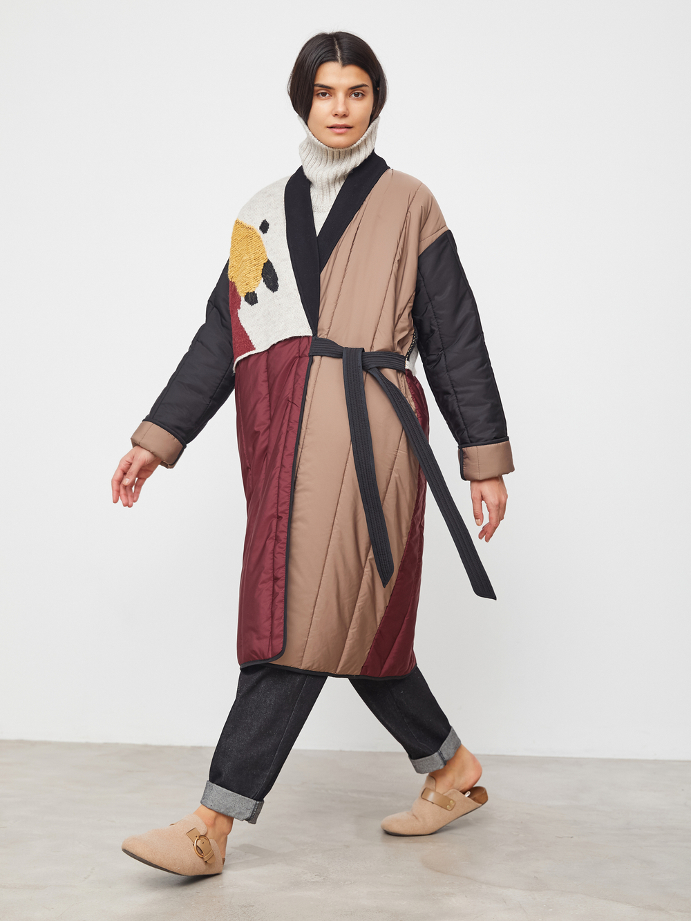 Пуховик Modern Kimono Long