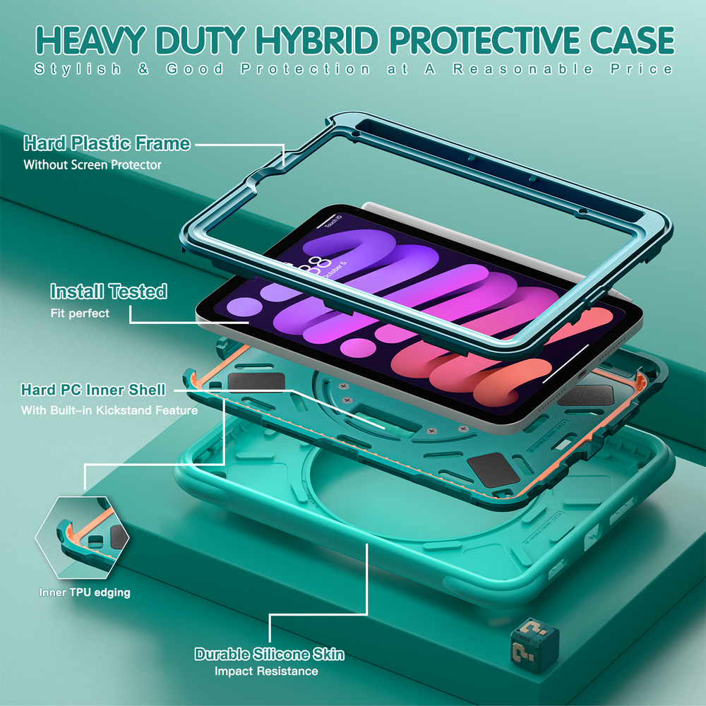 Противоударный бампер Baby Bubbles Сase Belt для iPad mini (6th Gen)