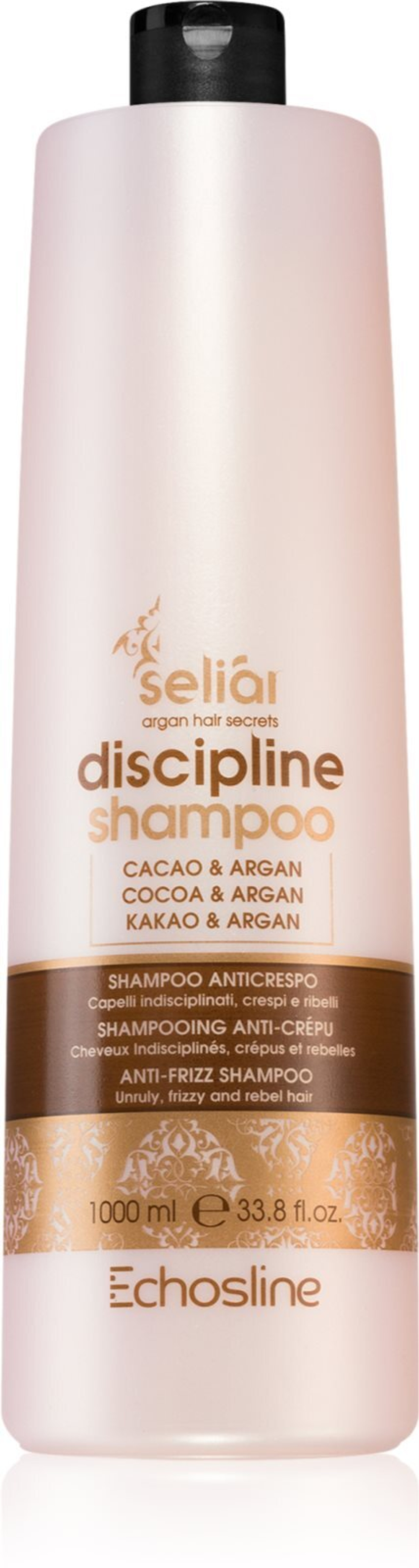 Echosline Seliár Discipline - шампунь, который разглаживает и увлажняет волосы /   1000  ml  / GTIN 8033210290048