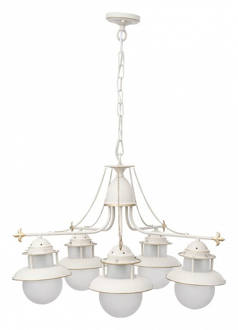 Подвесная люстра Abrasax Ursula L.9201-5CREAM/G