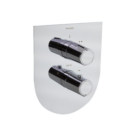 Встраиваемый термостатический смеситель для душа на 2 выхода TZAR 348712S