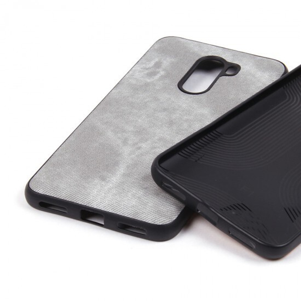 Чехол текстильный для Xiaomi Pocophone F1, 010817 Бордовый