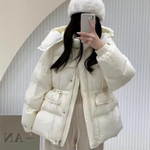 Женский пуховик оверсайз