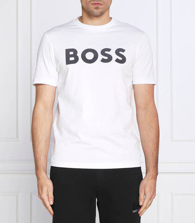 футболка tiburt 318 BOSS BLACK - белый(50477303)