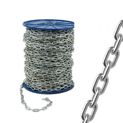 Цепь короткозвенная сварная оцинк М6