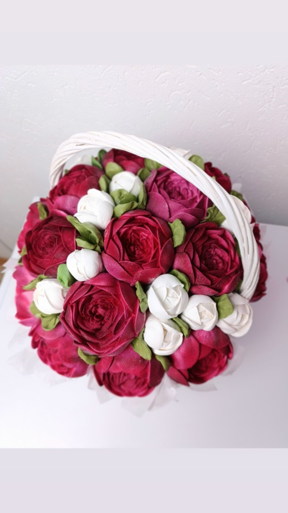 Корзина «Пионы»