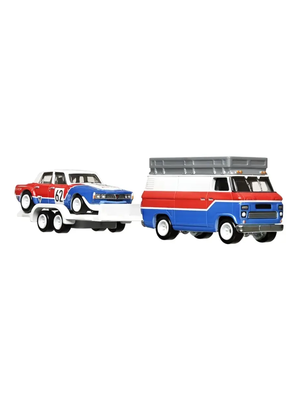 Набор Хот Вилс Премиум Rover и HW Rally Hauler FLF56 HKF45