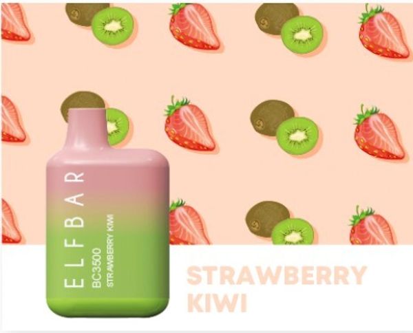 Купить Одноразовый Pod Elf bar BC4000 - Strawberry Kiwi (4000 затяжек)