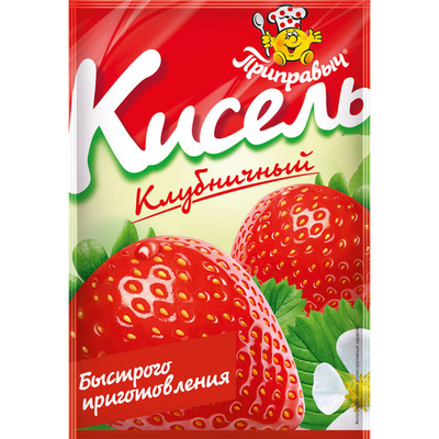 кисель Клубника 110гр (1х25) Приправыч