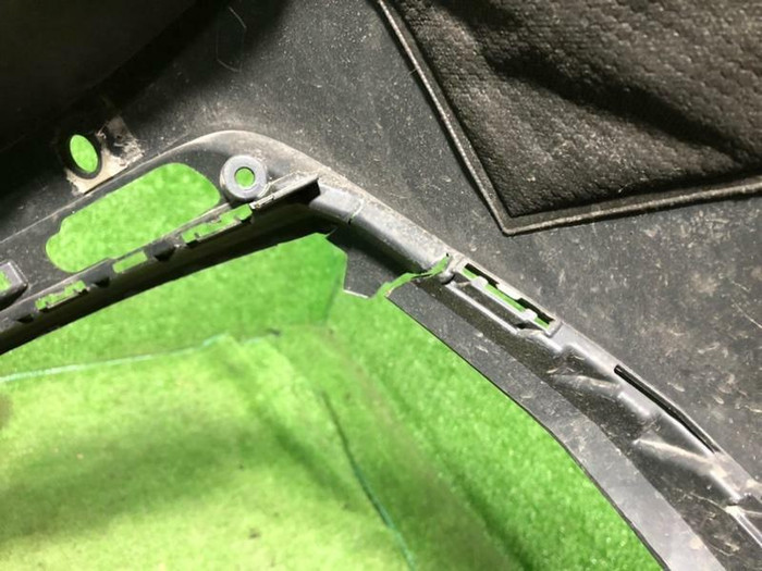 Юбка заднего бампера Skoda Karoq (2017-2021)