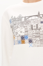 23351 Свитшот женский (молочный)