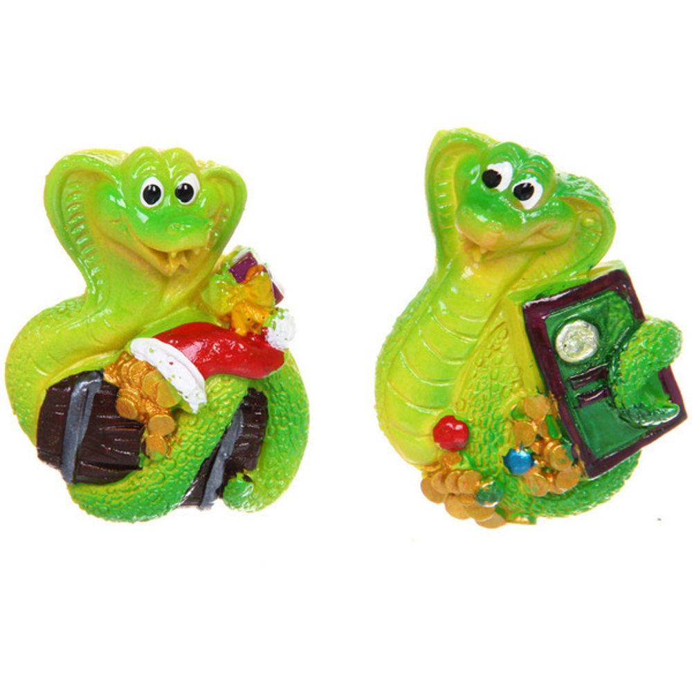 Магнит «Змеиная сказка» 5*6,5 см, микс