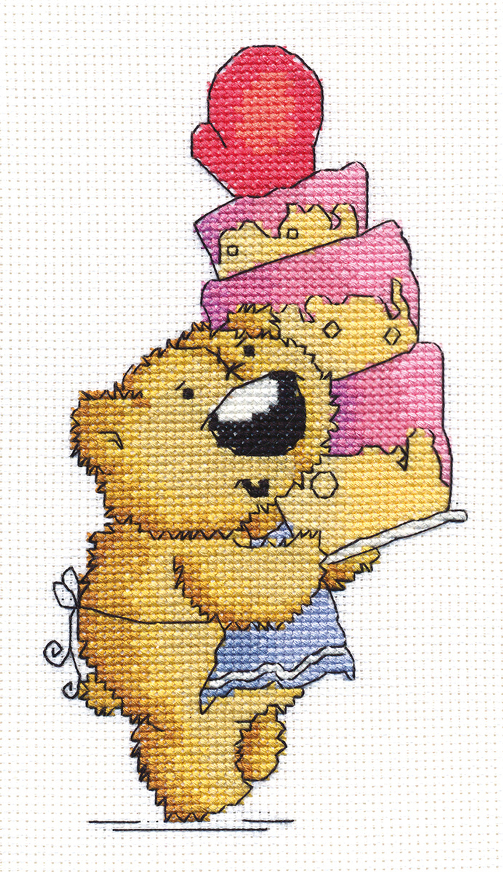 Набор для вышивания "PANNA" J-1222 "Угощение" 11 х 20 см