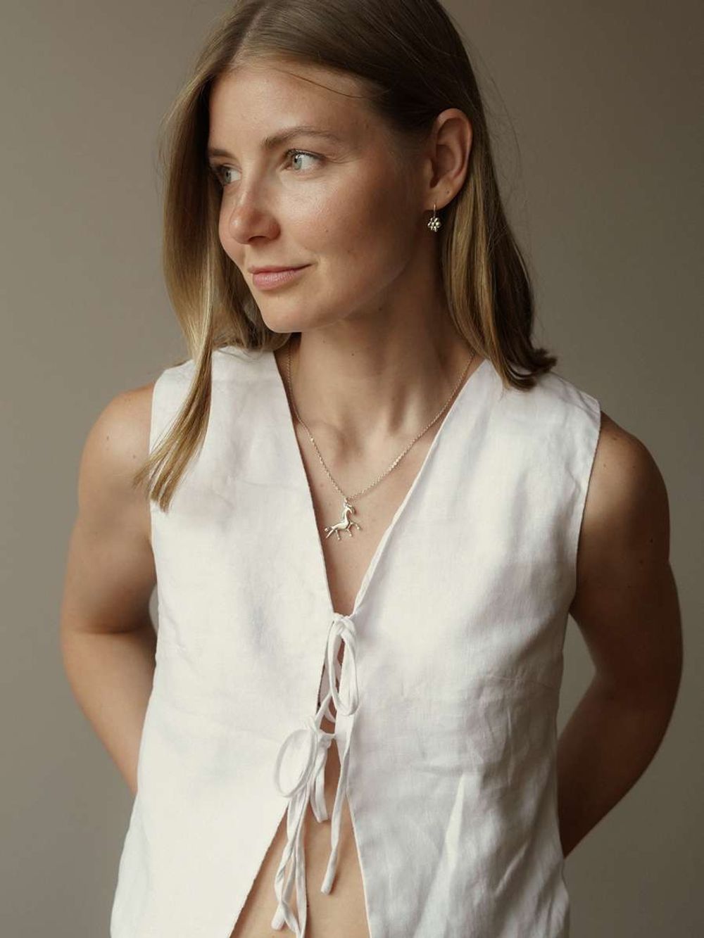 Подвеска Лошадка на шнурке