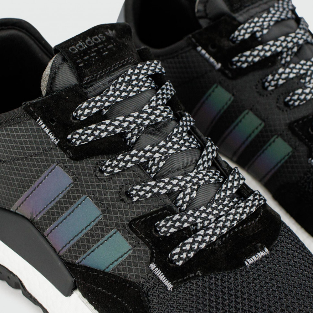 кроссовки Adidas Nite Jogger Black / White