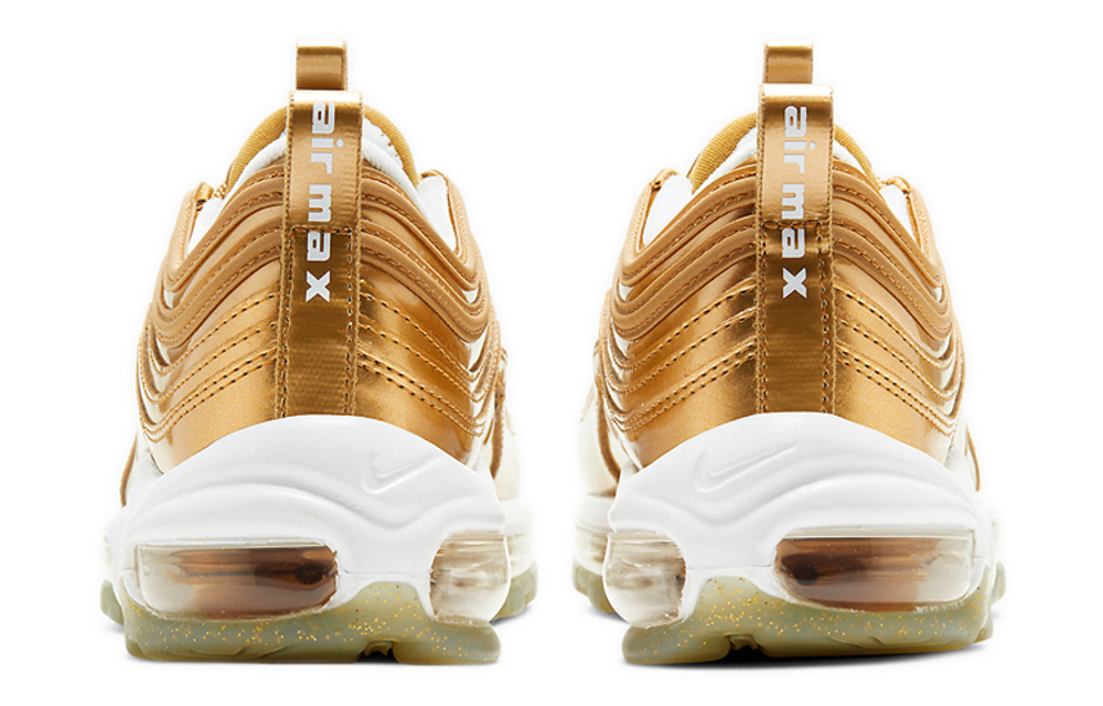 Кроссовки Nike Air Max 97 Metallic Gold (Женская размерная сетка)