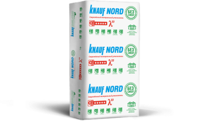 Утеплитель Кнауф Норд KNAUF NORD 1250х600х100 4,5 м2 минеральная вата