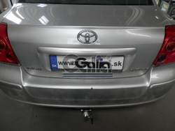 Фаркоп оцинкованный Galia T066A для Toyota Avensis седан/лифтбек 2003-2009(паспорт и сертификат в комплекте)(без электрики)