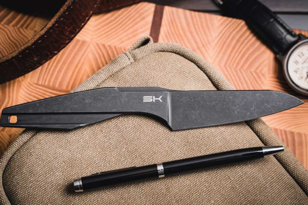 Скелетный нож Fast Boat Blackwash