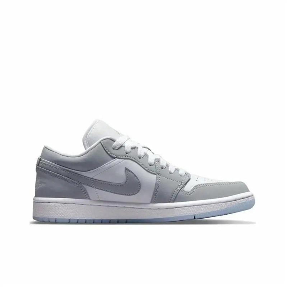 Кроссовки Air Jordan 1 Low "Wolf Grey" (Женская размерная сетка)