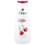 Dove, восстанавливающий гель для душа, вишня и молоко из чиа, 20 жидк. унций