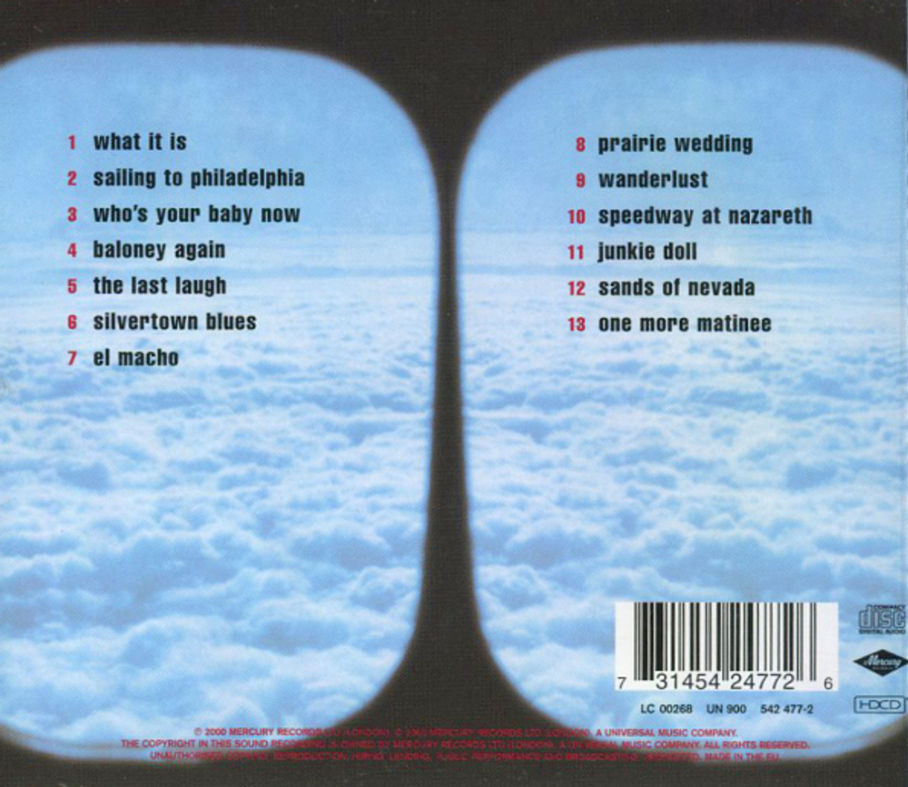 Mark Knopfler / Sailing To Philadelphia (HDCD)