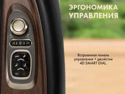 Массажное кресло FUJIMO TON PRO ZEN F888 Графит, Шоколад, Имбирь