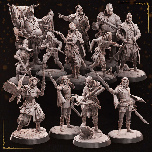 53Loot Studios миниатюра для dnd, днд, pathfinder, фентези, Настольная игра, НРИ, Варгейм, РПГ