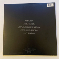 Винтажная виниловая пластинка LP AC DC Back In Black (США 2003)