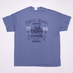 Футболка Uphill Battle ( 1968 ) голубая
