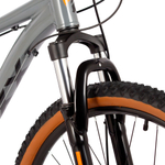 Велосипед 27.5" FOXX  ARAGON серый, сталь, р.16"