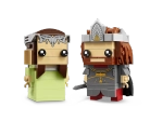 Конструктор LEGO BrickHeadz 40632 Властелин колец: Арагорн и Арвен