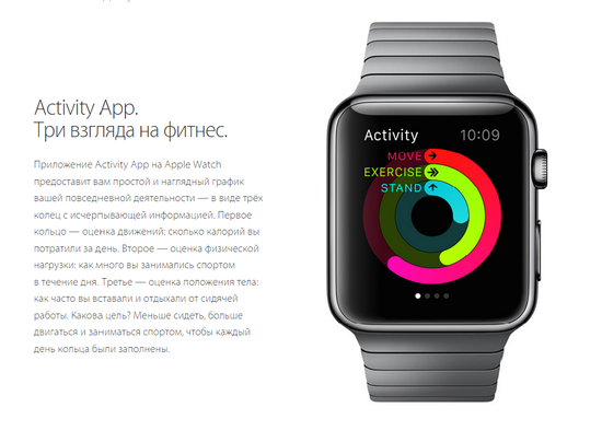Часы смарт Apple Watch 42мм (бежевый кожаный с магнитной застежкой)