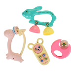 Набор погремушек 4шт, пакет ZY1645751