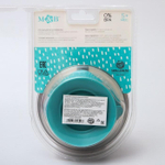 4770840 Набор для кормления: миска на присоске, с крышкой + ложка, цвет бирюзовый