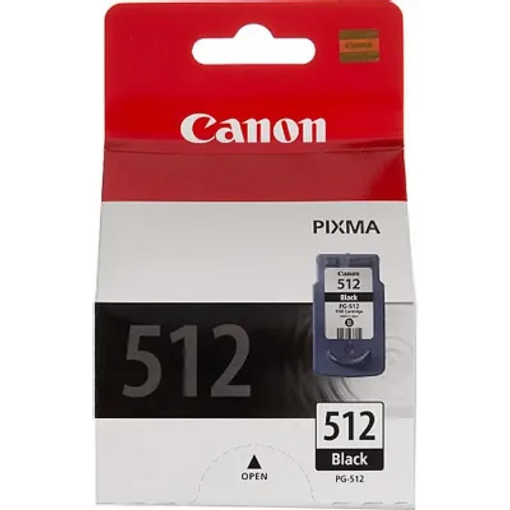 Canon PG-512Bk 2969B007 Картридж для PIXMA MP240, 260, 480, Черный, 401 стр.