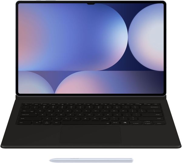 Чехол-клавиатура с тачпадом и клавишей AI для Galaxy Tab S10+, Tab S9+, Tab S9 FE+, Черный | Black