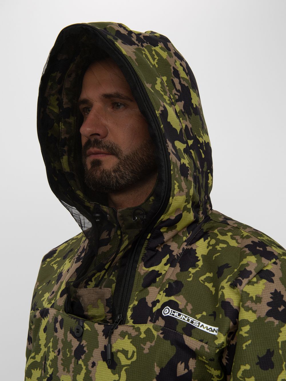 Костюм демисезонный Антигнус-Люкс ткань Смесовая Микро-РипСтоп/Бондинг цвет КМФ N-153