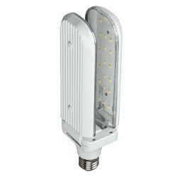 LED-P65-16W-SPFS-E27-CL-P2 PLP32WH Лампа светодиодная для растений. Форма P лепестковая. прозрачная. Спектр для фотосинтеза с высокой цветопередачей. Картон. ТМ Uniel