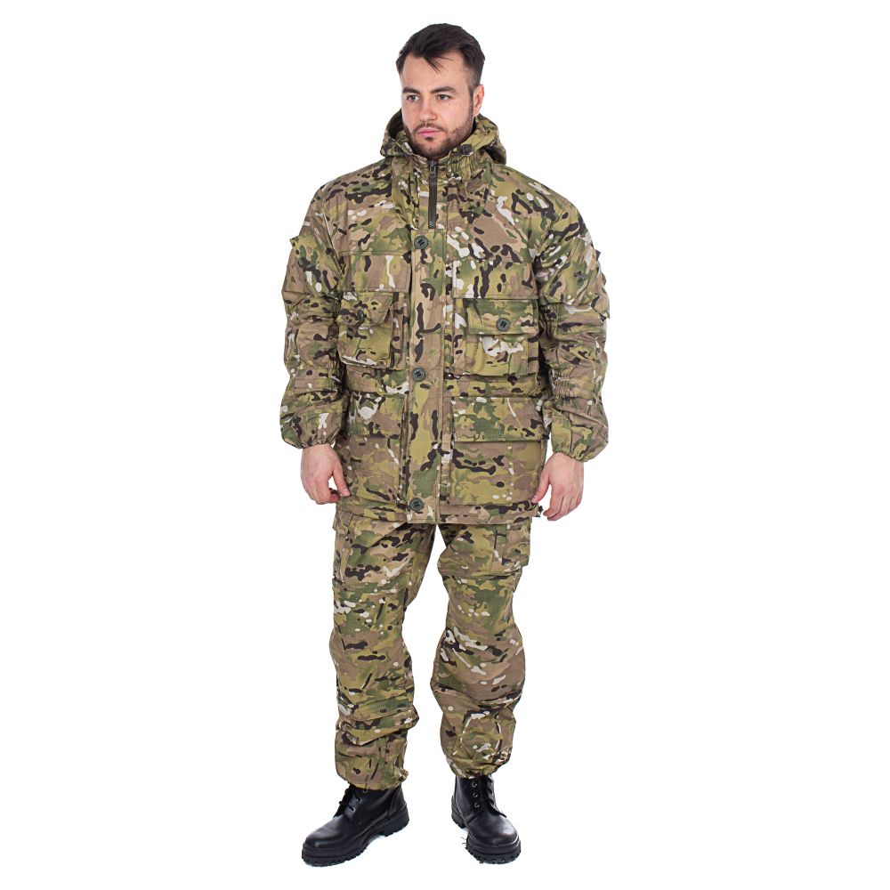 Костюм демисезонный Патриот цвет Мультикам ткань Смесовая Рип-Стоп*